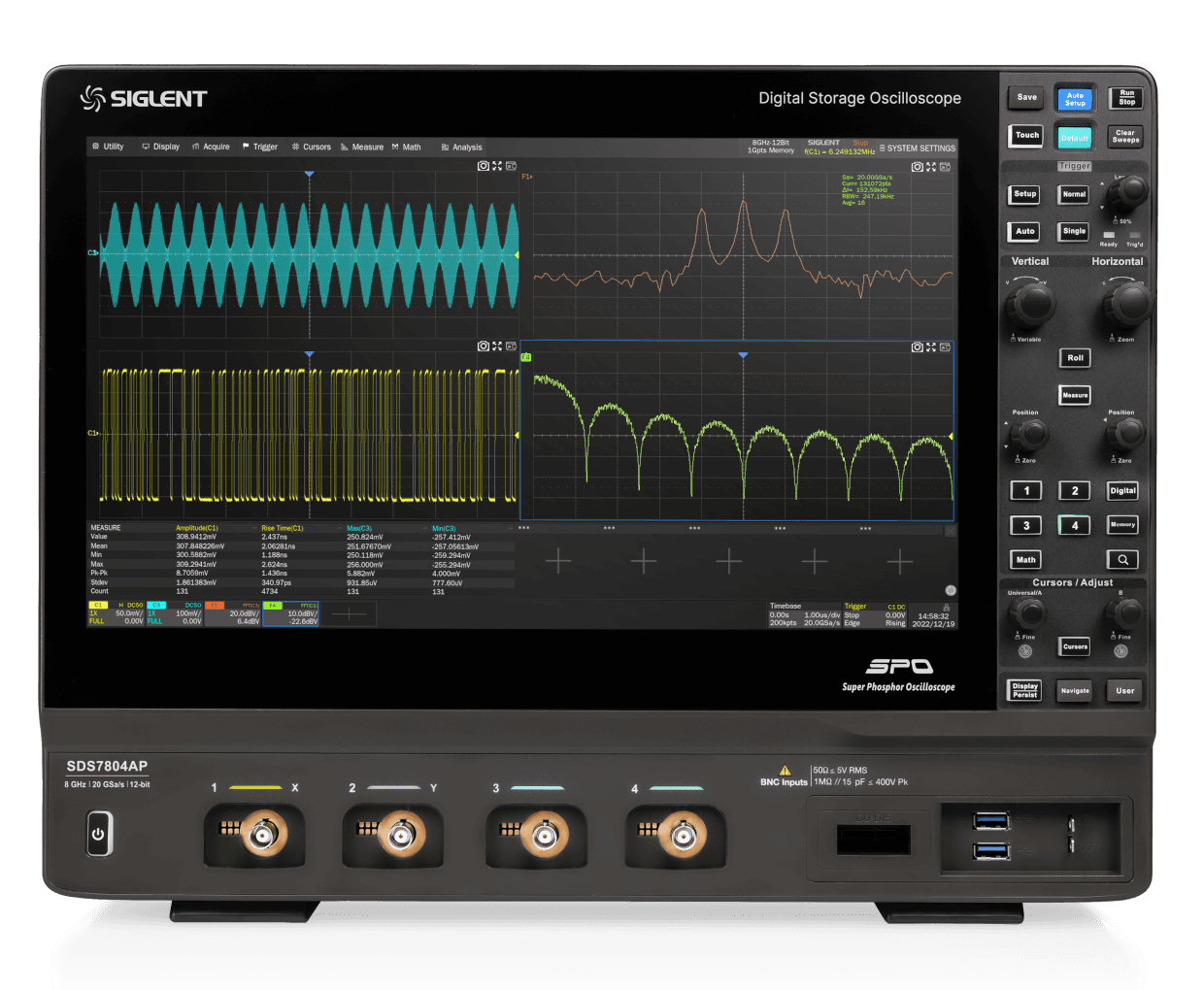 Siglent SDS7204A-H12 Oscilloscope: 2 GHz