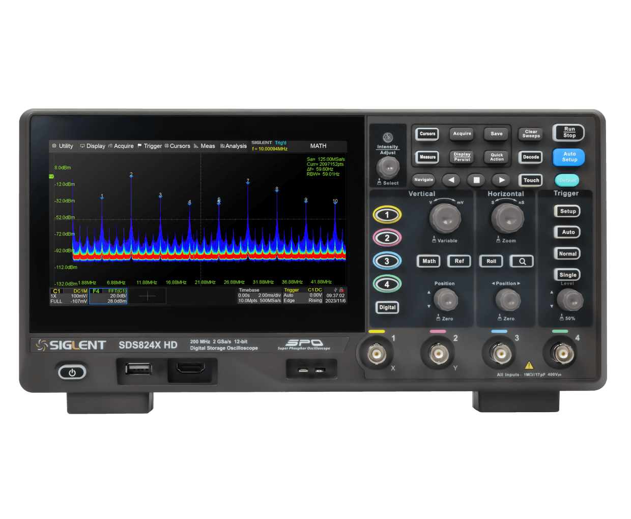 Siglent SDS812X-HD Oscilloscope