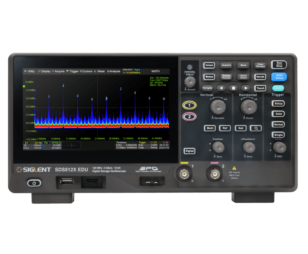 Siglent SDS822X-EDU Oscilloscope